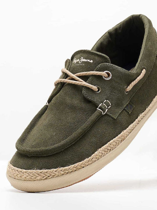 Maoui Sailor Men's Boat Shoes Green