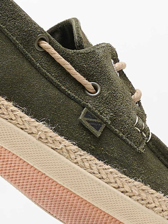 Maoui Sailor Men's Boat Shoes Green