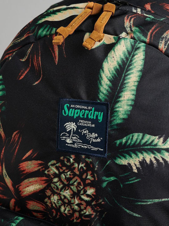 Superdry Printed Montana 18lt Black Pineapple AOP