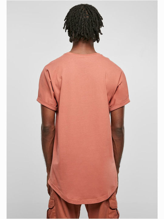 Urban Classics Men's Short Sleeve T-shirt Terracotta