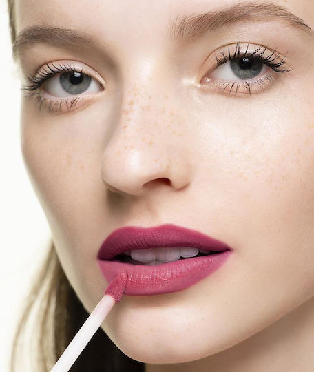 Korres Morello Matte Lasting Lip Fluid Дълготраен Течен Червило Матов 72 Попсикола с боровинки 3.4мл