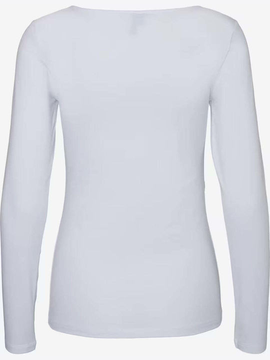 Vero Moda Women's Blouse Long Sleeve White