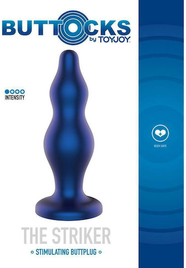 ToyJoy The Striker Dop Anal Albastră