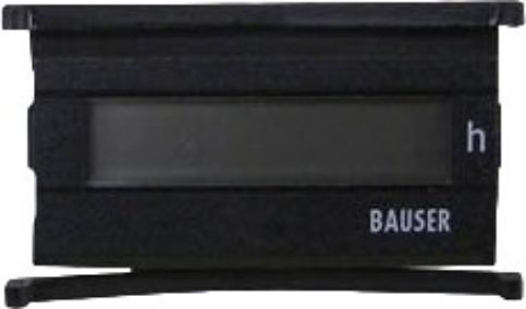 Bauser Fast-On 3800 Operating Hour Counter for Electrical Panel Single Phase 01.032.0014
