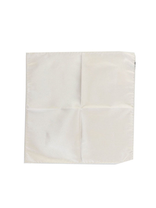 Karl Lagerfeld Men's Silky Handkerchief Ecru