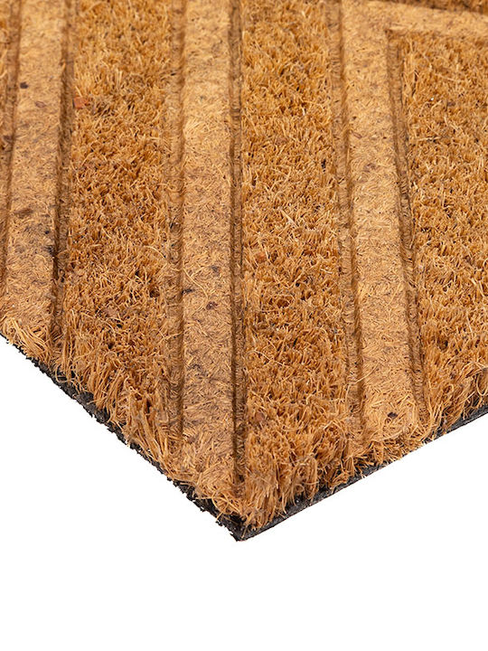 Atmosphera Coconut Fiber Doormat Brown 38x58cm