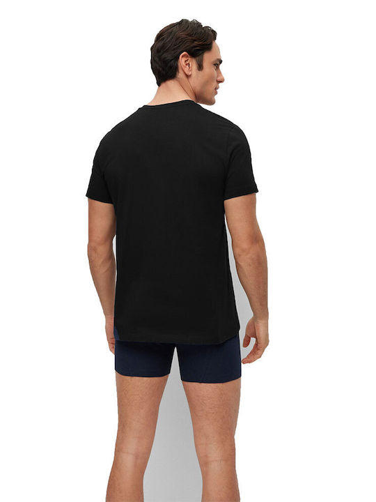 Hugo Boss Men's Short Sleeve Undershirt Black