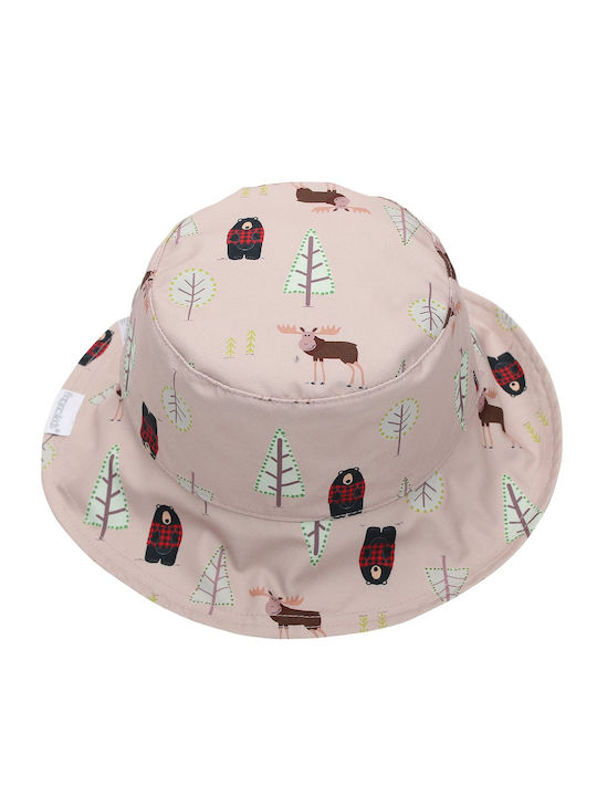 Flapjackkids Kids' Hat Fabric Sunscreen Moose Cottage Multicolour