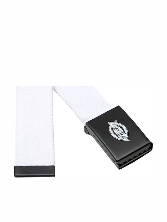 Dickies Orcutt Men's Belt Fabric White