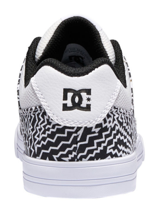 Kids Sneakers Pure Black / White Print