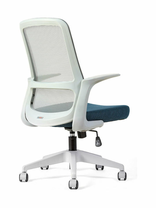 THESIS C7 Office Chair with Blue Recline Gray