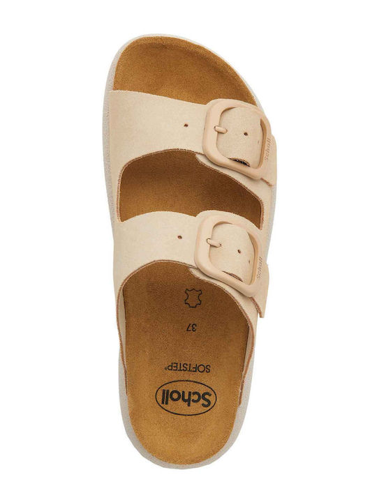 Noelle Women's Flat Sandals Anatomic in Beige Color