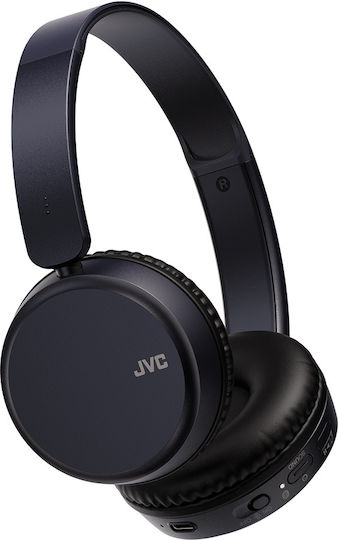 JVC HA-S36W Wireless Bluetooth On Ear Headphones with 35 hours of Operation Blue HAS-36WAU