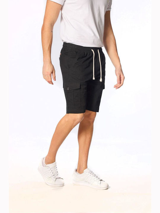 Paco & Co Men's Shorts Cargo Black