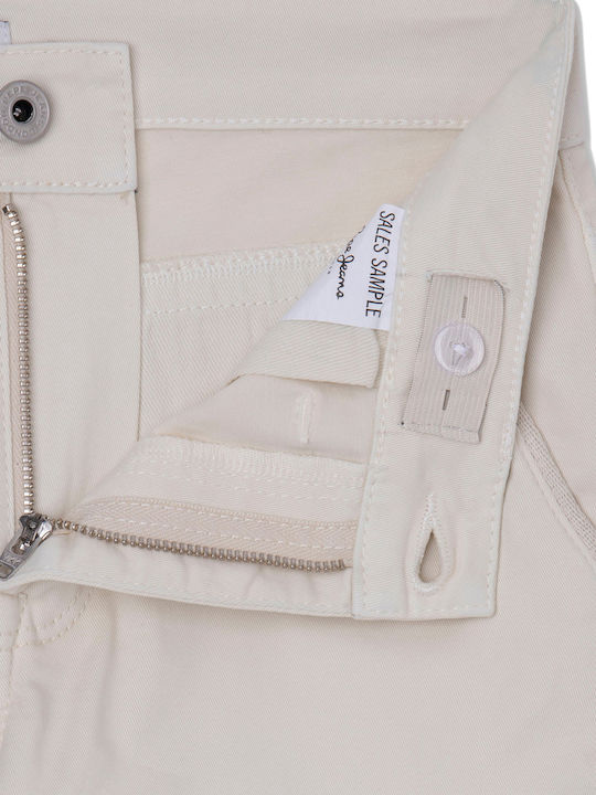 Pepe Jeans GREENWICH Παιδικό Τζιν Παντελόνι Μπεζ Pepe Jeans GREENWICH Παιδικό Τζιν Παντελόνι Μπεζ