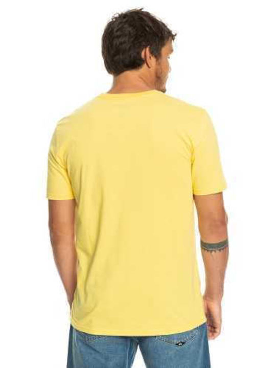 Quiksilver In Circles T-shirt Κίτρινο