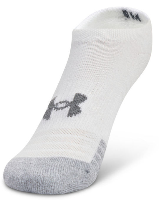 Under Armour Детски къси спортни чорапи Бели 3 Чифта
