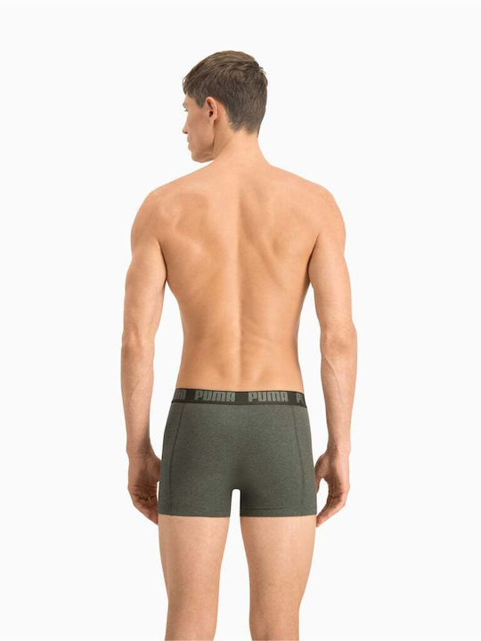 Basic Мъжки боксерки Khaki 2Опаковка