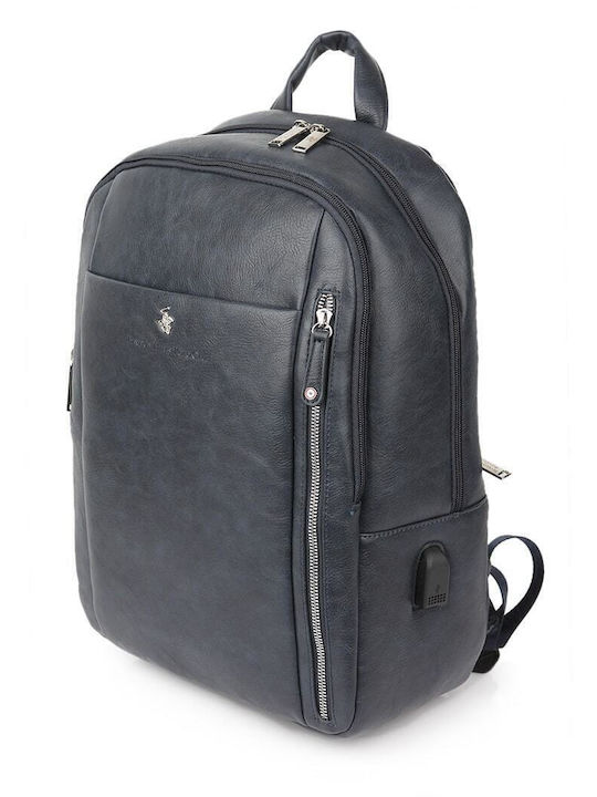 Beverly Hills Polo Club Backpack Μπλε