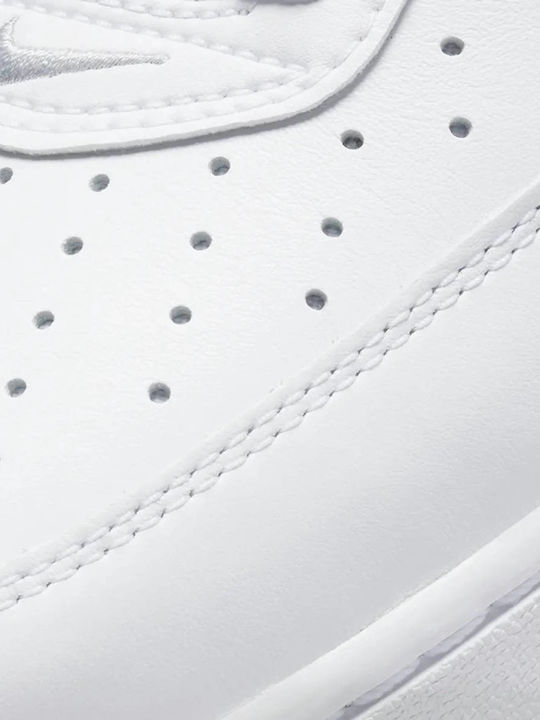 Air Force 1 '07 Herren Sneakers White Metallic / Silver Metallic Gold