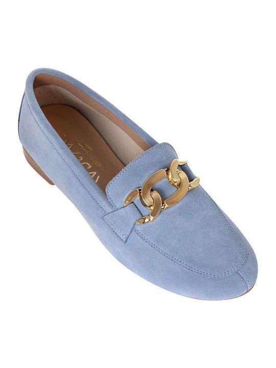Γυναικεία Loafers σε Γαλάζιο Χρώμα