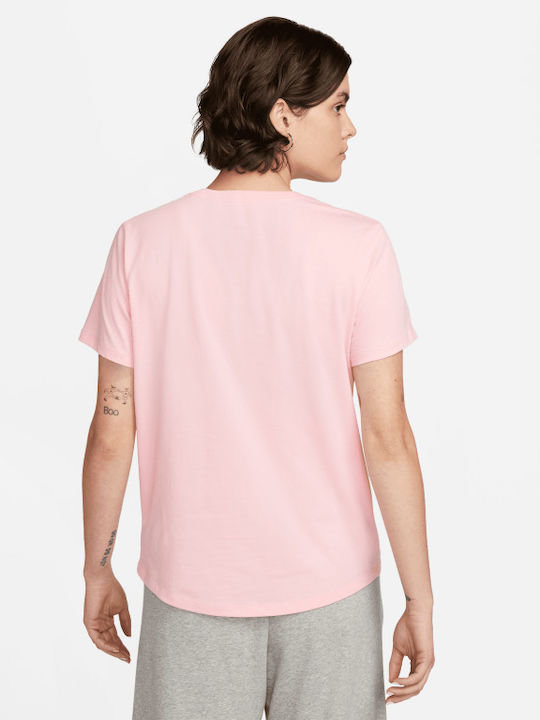 Nike Damen Sport T-Shirt Rosa