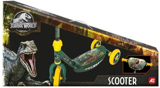 AS Kids Scooter Jurassic World 3-Wheel for 2-5 Years Green