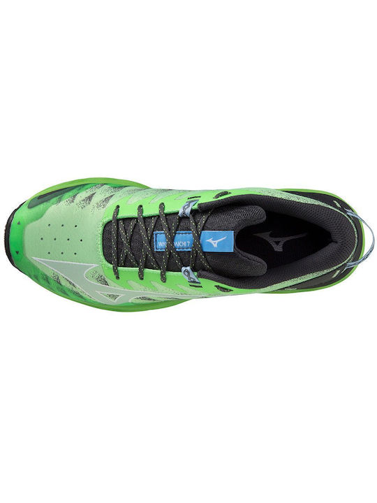 Mizuno Wave Daichi 7 Sport Shoes Trail Running Green