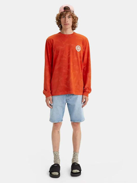 501 Men's Shorts Jeans Light Indigo Worn In / Blue