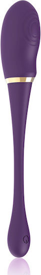 Dream Love Treasure Merlin Δονητής για Ζευγάρια με Remote Control Double Couple Vibrator Remote Control Purple