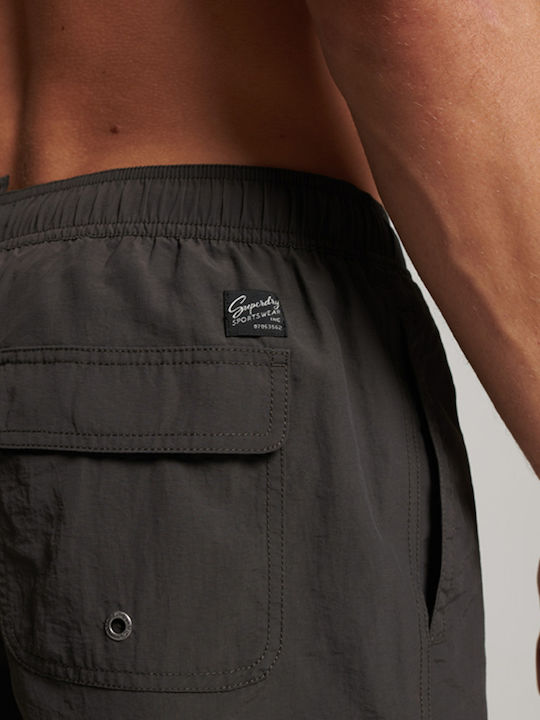 Ovin Vintage Men's Swimwear Shorts Black