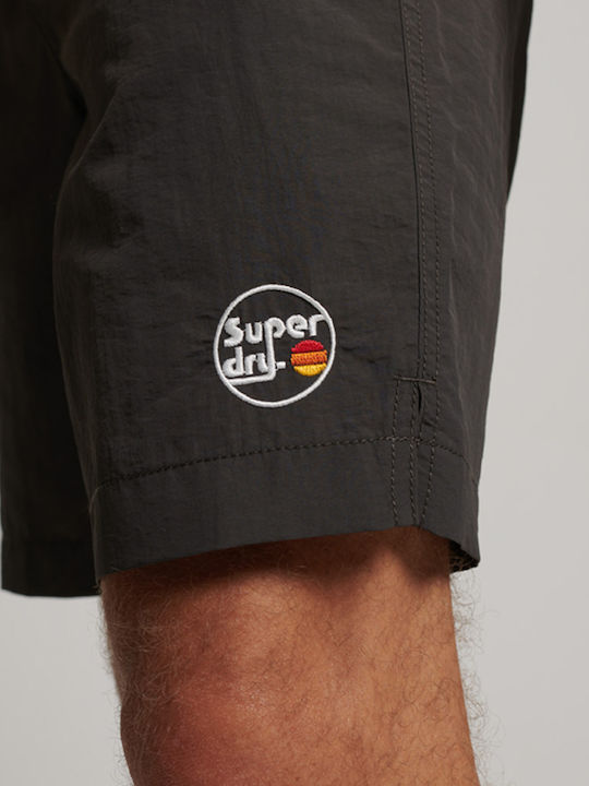Ovin Vintage Men's Swimwear Shorts Black