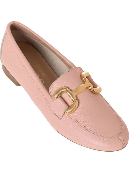 Day2day Leder Damen Loafers in Rosa Farbe