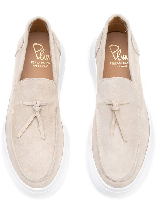 Mocic Ανδρικά Loafers σε Μπεζ Χρώμα