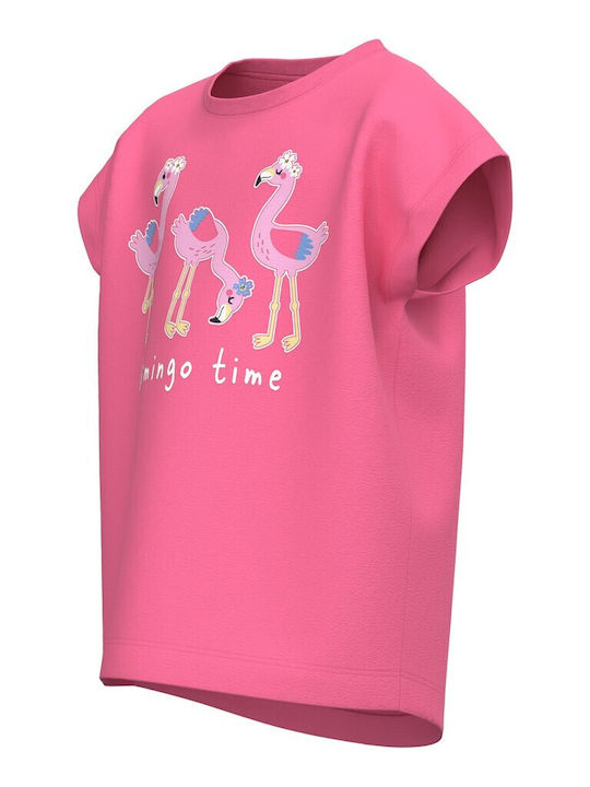 Name It Kids Blouse Short Sleeve Pink