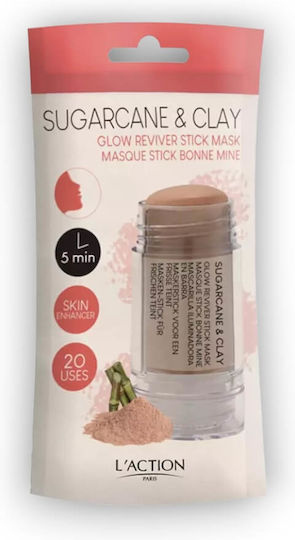 L'Action Paris Sugarcane & Clay Μάσκα Προσώπου 30gr