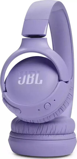 JBL Tune 520BT Wireless / Wired On Ear Headphones with 57 Hours Playing Time and Quick Charge Purple