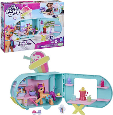 Hasbro Jucărie Miniatură Sunny Starscout - Smoothie Truck My Little Pony pentru 5+ Ani (Diverse modele) 1 buc