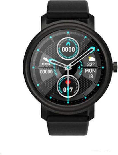 Mibro Air 42mm Smartwatch mit Pulsmesser (Schwarz)