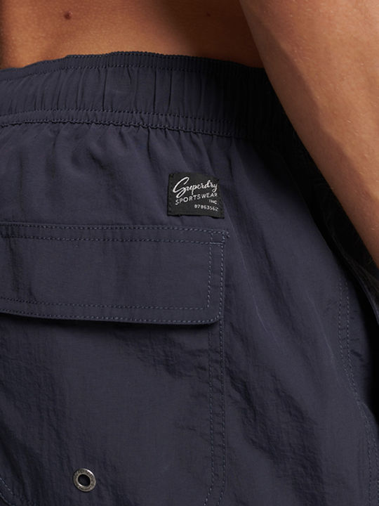 D2 Ovin Vintage Men's Swimwear Shorts FRENCH Navy