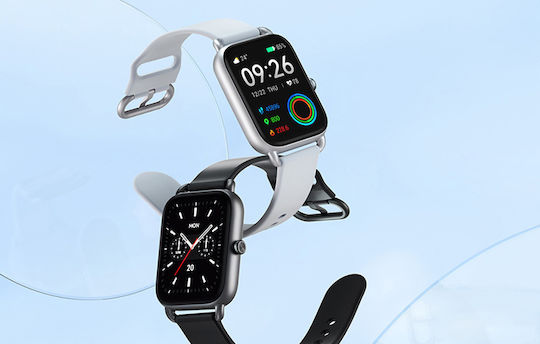 Haylou RS4 LS12 37mm Smartwatch with Heart Rate Monitor (Silver)