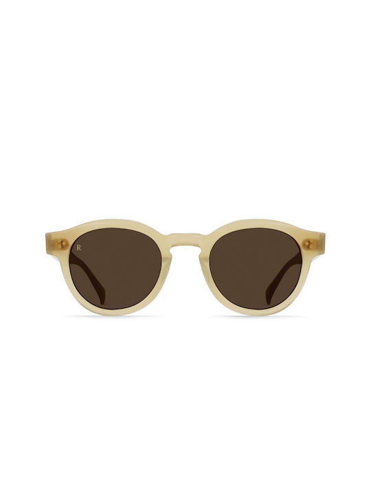 Raen Zelti Sunglasses with Villa Plastic Frame and Brown Lens