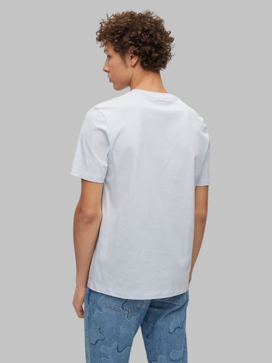 Hugo Boss Fit Dulivio T-shirt Bărbătesc cu Mânecă Scurtă Gri