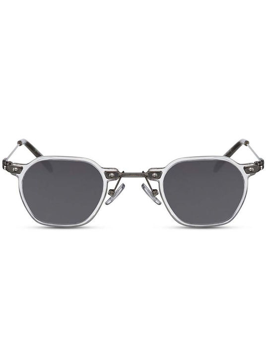 Solo-Solis Sonnenbrillen mit Transparent Rahmen und Gray Linse NDL8049
