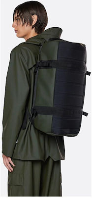 Rains Σακ Βουαγιάζ Duffel Bag Small με χωρητικότητα 34lt σε Χακί χρώμα