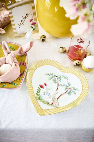 PiP Studio Egg Cup made of Porcelain Yellow