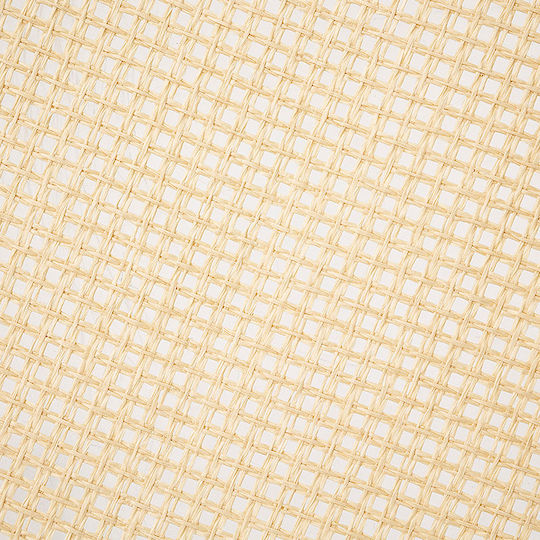 Round Wicker Placemat Rivi Beige 38cm