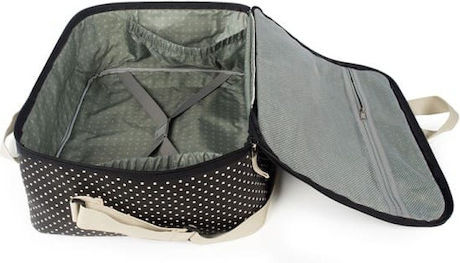 Walking Mum Shoulder/Hand Diaper Bag Emily Black 49x17x39cm.