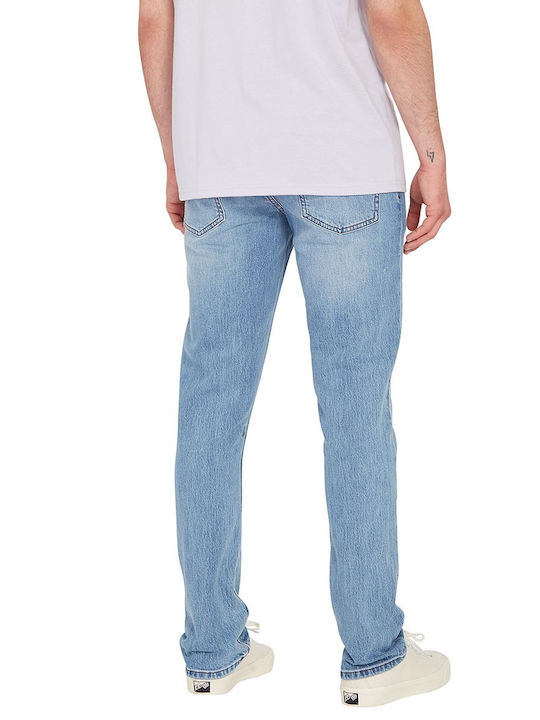 Vorta Men's Jeans Pants with Slim Straight Fit Blue