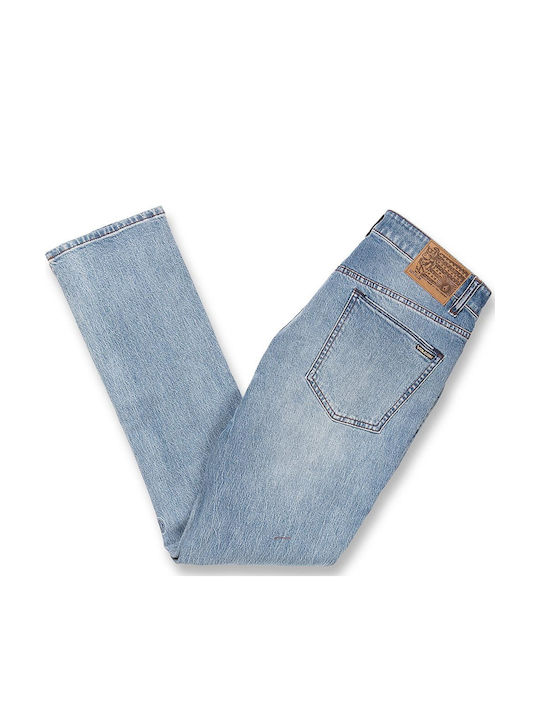 Vorta Men's Jeans Pants with Slim Straight Fit Blue